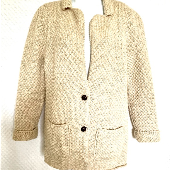 Vintage Susan Bristol wool cardigan Sz small - Picture 1 of 5